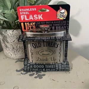 [Spencers] Old Timers Metal Flask